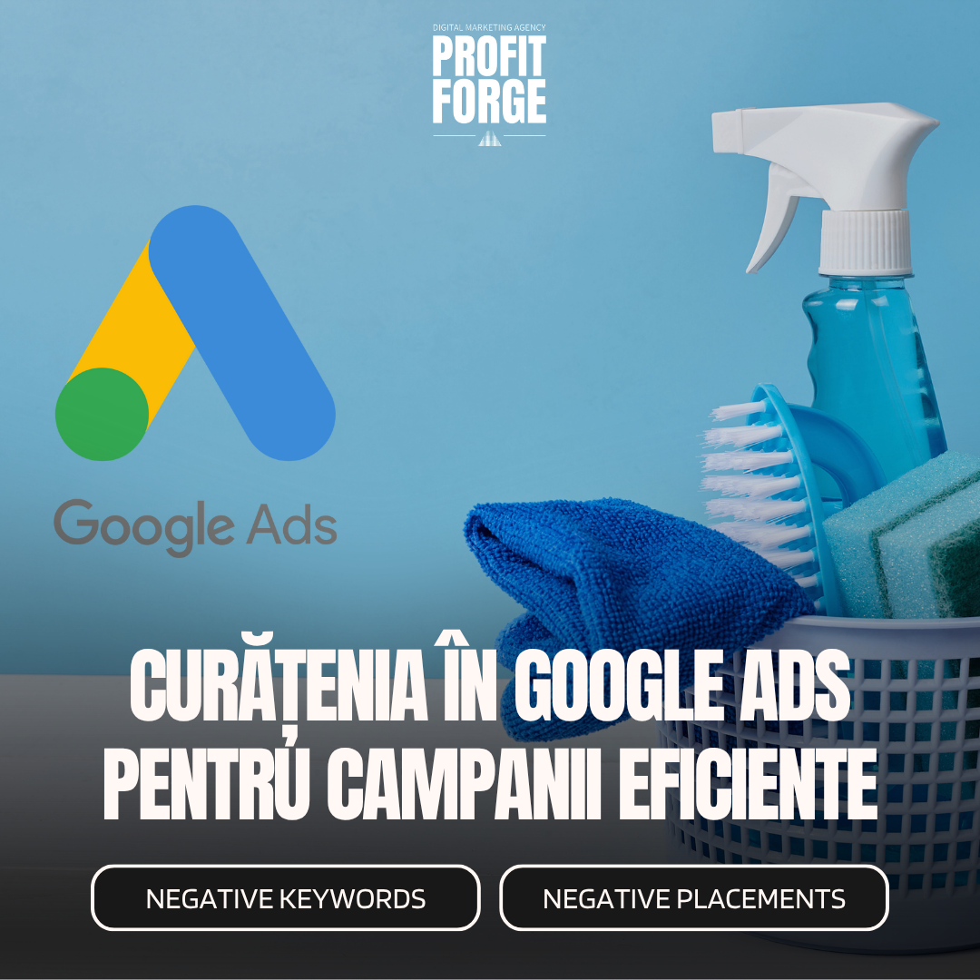 curatenie gooogle ads