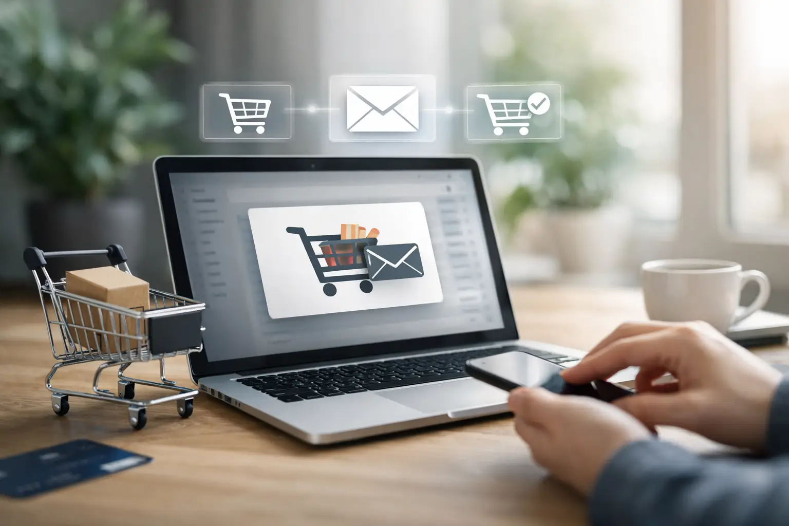 Email marketing pentru recuperare coșuri
