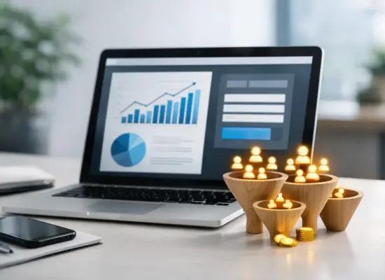 Landing page pentru generare leaduri care vinde