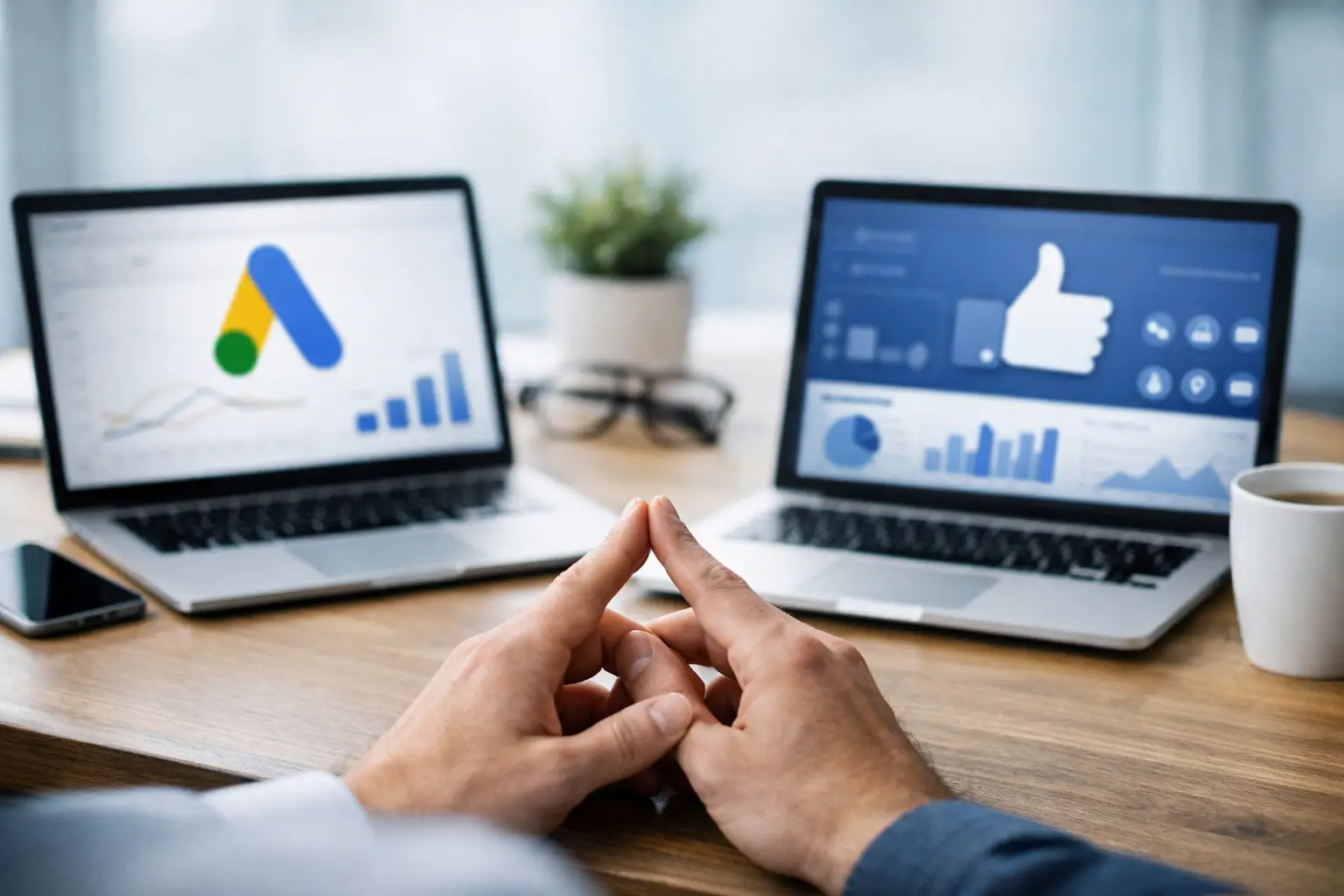 Google Ads sau Facebook Ads?