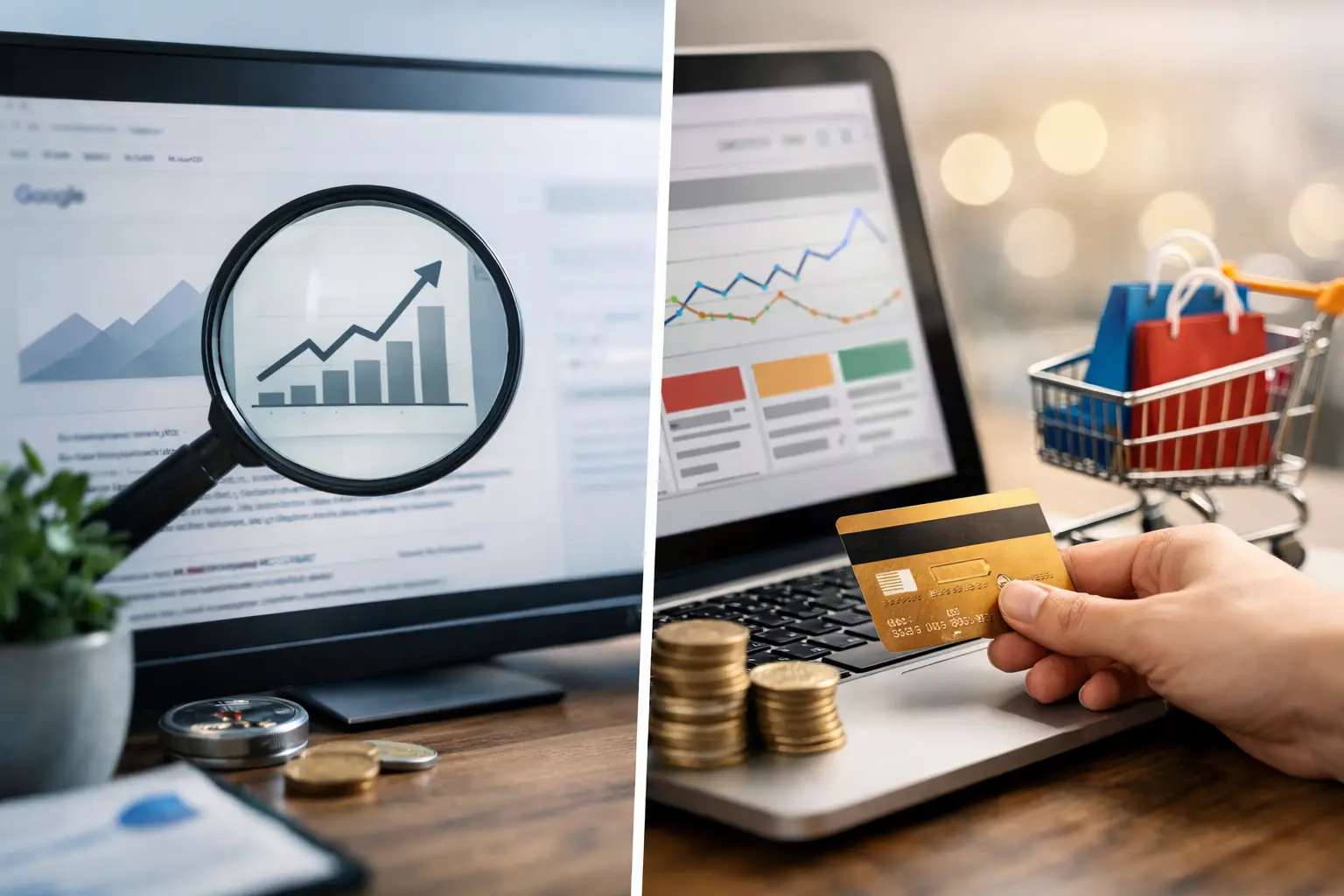 SEO vs Google Ads: ce îți aduce profit